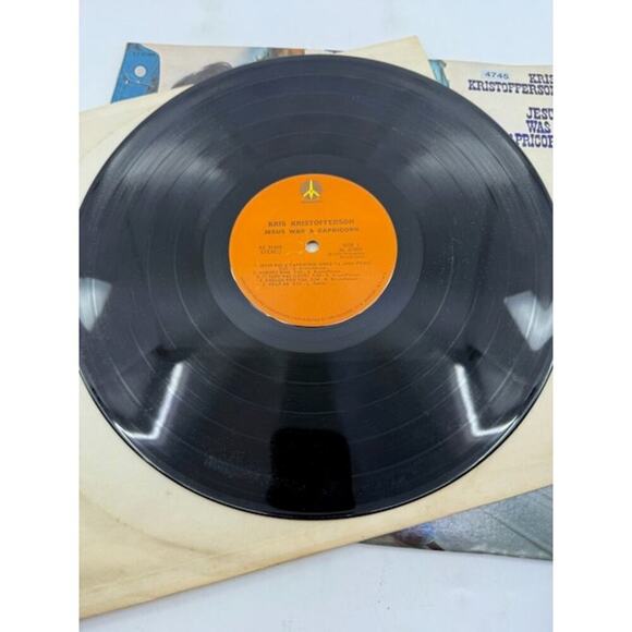 Kris Kristofferson – Jesus Was A Capricorn 1972 Vinyl Album Record - Picture 6 of 7